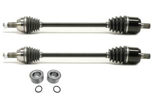 Monster XP Series Rear CV Axles & Brgs for Honda Talon 1000R 2019-2021, Left & Right, Telescoping, Built Tough, 4340 Chromoly Steel, Direct Fit, Factory Length with 4" of Travel