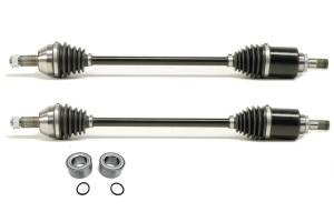 Monster XP Series Front CV Axles & Brgs for Honda Talon 1000R 2019-2021, Left & Right, Telescoping, Built Tough, 4340 Chromoly Steel, Direct Fit, Factory Length with 4" of Travel