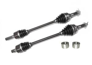 Precision Front CV Axles & Brgs for Kawasaki 59266-0047, 59266-0048, Left & Right, Quality Tested, Heat-Treated, 4140 Chromoly Steel, Exact Fit, ATVPC