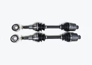 Precision Rear CV Axles & Brgs for Polaris 1380142, Left & Right, Quality Tested, Heat-Treated, 4140 Chromoly Steel, Exact Fit, ATVPC