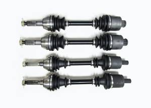 Precision Full CV Axle Set for Polaris 1380234, 1380197, Front & Rear, Quality Tested, Heat-Treated, 4140 Chromoly Steel, Exact Fit, ATVPC