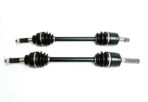 Precision Rear CV Axles for Kawasaki 59266-0049 59266-0050, Mule PRO, Left & Right, Quality Tested, Heat-Treated, 4140 Chromoly Steel, Exact Fit, ATVPC