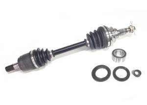 Precision Front Left CV Axle & Bearing Kit for Honda 44350-HN8-A43, Quality Tested, Heat-Treated, 4140 Chromoly Steel, Exact Fit, ATVPC