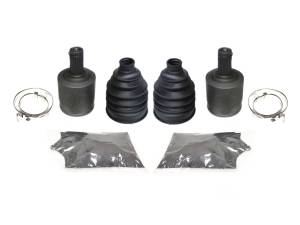 CV Joint Kits for Polaris Sportsman X2 500 & X2 800 2006-2007, Rear, Inner, Set of 2, Precision Machined, Heat-Treated, Smooth Articulation, Quality Grease, ATVPC