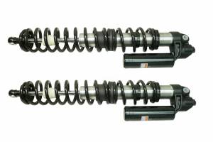 Monster Performance Front Shocks for Can-Am 64" 706203319, 706203318,, Left & Right, Monotube, Piggyback, Quality Tested, Gas-charged, Anti-foam, Anti-shear, Adjustable