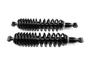Monster Performance Rear Shocks for Yamaha B0D-F2200-00-00, Left & Right, Wolverine X2, Monotube, Dual-Rate, Quality Tested, Gas-charged, Anti-foam, Anti-shear, Adjustable