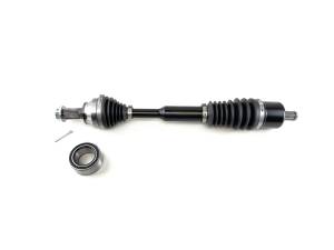 Monster XP Series Front CV Axle & Brg for Polaris 1333431, Sportsman & Scrambler 850 1000 48", Telescoping, Built Tough, 4340 Chromoly Steel, Direct Fit, Factory Length with 4" of Travel