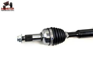 MONSTER AXLES - Monster XP Series Rear CV Axle & Brg for Yamaha Grizzly 700 2016-2023, Telescoping, Built Tough, 4340 Chromoly Steel, Direct Fit, Factory Length with 4" of Travel - Image 2