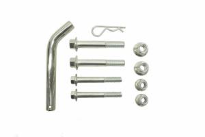 MONSTER AXLES - Monster Performance Rear Hitch Receiver for Kawasaki Teryx KRX 1000 2020-2024, 2", Black, Welded, Steel, Corrosion Resistant, Standard Opening, Long-Life Design - Image 4