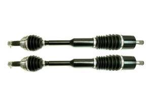 MONSTER AXLES - Monster XP Series Front CV Axles for Honda Pioneer 1000 & 1000-5 2016-2021, Left & Right, Telescoping, Built Tough, 4340 Chromoly Steel, Direct Fit, Factory Length with 4" of Travel - Image 1