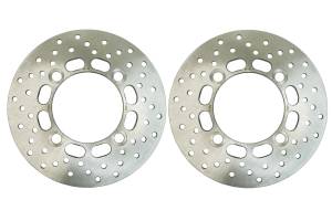 Performance Brake Rotors for Kawasaki 41080-0608, Front or Rear, Optimal Braking, Quality Tested, Quiet Operation, Precision Balanced, Corrosion Resistant, Set of 2, ATVPC