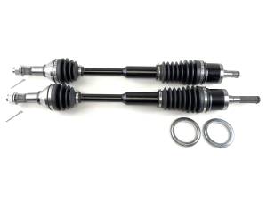 Monster XP Series Front CV Axles for Can-Am Maverick XC XXC 1000 2014-2017, Left & Right, Telescoping, Built Tough, 4340 Chromoly Steel, Direct Fit, Factory Length with 4" of Travel