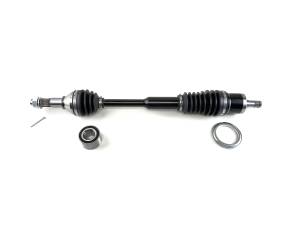 Monster XP Series Front Left CV Axle & Brg for Can-Am Maverick XC XXC 1000 2014-2017, Telescoping, Built Tough, 4340 Chromoly Steel, Direct Fit, Factory Length with 4" of Travel