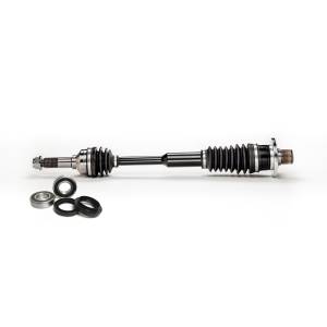 MONSTER AXLES - Monster XP Series Rear Right CV Axle & Brg Kit for Yamaha Rhino 700 2008-2013, Telescoping, Built Tough, 4340 Chromoly Steel, Direct Fit, Factory Length with 4" of Travel - Image 1