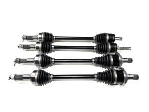 Precision Full CV Axle Set for CFMOTO ZFORCE 800 EX 2018-2022, Front & Rear, Quality Tested, Heat-Treated, 4140 Chromoly Steel, Exact Fit, ATVPC