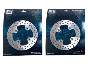 ATV Parts Connection - Performance Front Brake Rotors for Kawasaki 41080-0585, Left & Right, Optimal Braking, Quality Tested, Quiet Operation, Precision Balanced, Corrosion Resistant, Set of 2, ATVPC - Image 3