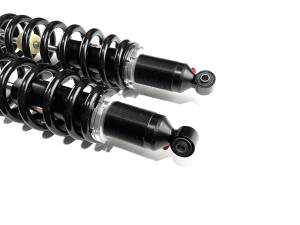 MONSTER AXLES - Monster Performance Front Shocks for Polaris 7044875, Left & Right, Monotube, Dual-Rate, Responsive Handling, Quality Tested, Gas-charged, Anti-foam, Anti-shear, Adjustable - Image 2