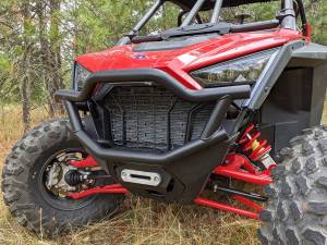 Aprove - Aprove Front Winch Bumper for Polaris PRO XP XP4 2020+, Heavy Duty Steel, Precision Engineered, Weather Resistant, Corrosion Proof, Black Powder Coat, Long-Life Durability - Image 4