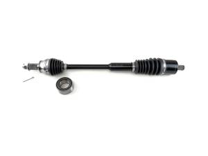 Monster XP Series Front CV Axle & Brg for Polaris 1333263, RZR S 900 1000, RZR 4 900, General 1000, Telescoping, Built Tough, 4340 Chromoly Steel, Direct Fit, Factory Length with 4" of Travel