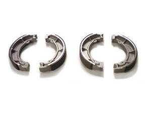 Monster Performance Rear Brake Shoes for Kawasaki Bayou 300 1986-2004 2x4 KLF300-B, Left & Right, Precision Machined, Quiet Operation, Optimal Stopping, All-Weather, Quality Tested