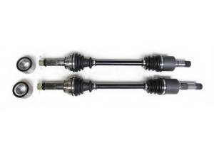 Precision Rear CV Axles & Bearings for Polaris 2204857, 2204858, Left & Right, Quality Tested, Heat-Treated, 4140 Chromoly Steel, Exact Fit, ATVPC