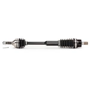 Monster XP Series Front CV Axle for Kawasaki 59266-0037, 59266-0028, Left or Right, Telescoping, Built Tough, 4340 Chromoly Steel, Direct Fit, Factory Length with 4" of Travel