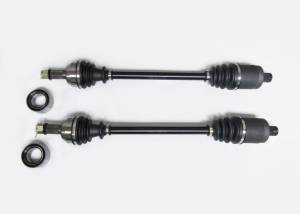 Precision Rear CV Axles & Bearings for Polaris 1333081, Left & Right, Quality Tested, Heat-Treated, 4140 Chromoly Steel, Exact Fit, ATVPC