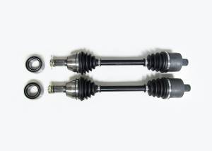 Precision Rear CV Axles & Bearings for Polaris Sportsman XP 550 & XP 850 2008-2009, Left & Right, Quality Tested, Heat-Treated, 4140 Chromoly Steel, Exact Fit, ATVPC