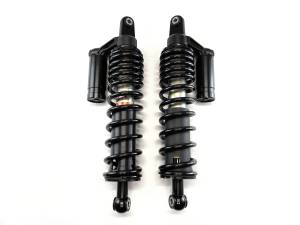 Monster Rear Shocks for Honda 52500-HL4-AH1ZA, 52400-HL4-AH1ZA, Left & Right, Pioneer 1000, Monotube, Responsive Handling, Quality Tested, Gas-charged, Anti-foam, Anti-shear, Adjustable