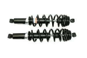 Monster Performance Front Shocks for Can-Am 706202602, Left & Right, Monotube, Dual Rate, Responsive Handling, Optimal Damping, Quality Tested, Gas-charged, Anti-foam, Anti-shear, Adjustable