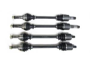 Precision Full CV Axle Set for Polaris 1332467, 2204857, 2204858, Front & Rear, Quality Tested, Heat-Treated, 4140 Chromoly Steel, Exact Fit, ATVPC