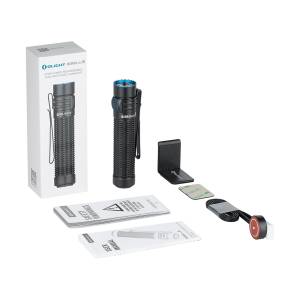 Olight - Warrior Mini 3 Portable Tactical Flashlight - Desert Tan - 1750 Lumens - 240 Meter Throw - 5 Modes & Strobe - Tactical - Rechargeable - Image 9