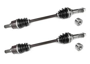 Precision Rear CV Axles & Bearings for Yamaha Grizzly 700 2014-2015, Left & Right, Quality Tested, Heat-Treated, 4140 Chromoly Steel, Exact Fit, ATVPC