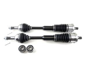 Monster XP Series Rear CV Axles & Brgs for Can-Am 705501794, Left & Right, Telescoping, Built Tough, 4340 Chromoly Steel, Direct Fit, Factory Length with 4" of Travel