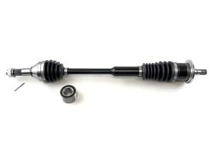 Monster XP Series Front Left CV Axle & Brg for Can-Am 705401877, Telescoping, Built Tough, 4340 Chromoly Steel, Direct Fit, Factory Length with 4" of Travel