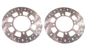 Performance Front Brake Rotors for Yamaha 1HP-F582T-00-00, Left & Right, Optimal Braking, Quality Tested, Quiet Operation, Precision Balanced, Corrosion Resistant, ATVPC