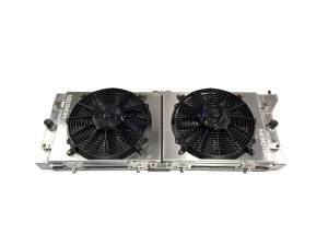 Monster Performance Radiator & Blower Fans for Yamaha B5H-E2460-02-00, B5H-E2460-05-00, All Weather, Corrosion Resistant, Quiet Operation, Lightweight, 3003 Aluminum Alloy
