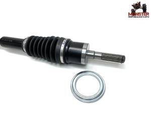 MONSTER AXLES - Monster XP Series Front Right CV Axle for Can-Am Maverick XC XXC 1000 2014-2017, Telescoping, Built Tough, 4340 Chromoly Steel, Direct Fit, Factory Length with 4" of Travel - Image 3