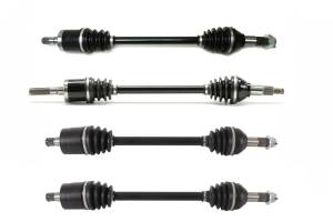 Precision Full CV Axle Set for Can-Am 705401871, 705401872, 705502411, Front & Rear, Quality Tested, Heat-Treated, 4140 Chromoly Steel, Exact Fit, ATVPC