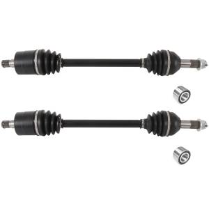 Precision Rear CV Axles & Bearings for Can-Am 705502411, Left & Right, Quality Tested, Heat-Treated, 4140 Chromoly Steel, Exact Fit, ATVPC