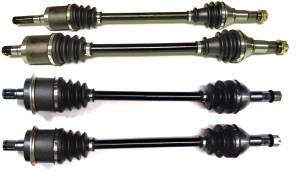 Precision Full CV Axle Set for Can-Am 705400952, 705400953, 705502359, Front & Rear, Quality Tested, Heat-Treated, 4140 Chromoly Steel, Exact Fit, ATVPC