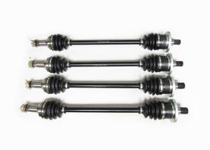 Precision Full CV Axle Set for Arctic Cat 1502-939, 1502-940, 1436-411, Front & Rear, Quality Tested, Heat-Treated, 4140 Chromoly Steel, Exact Fit, ATVPC