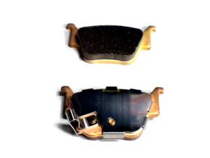 Monster Performance Rear Brake Pads for Honda 06435-HN8-006, 06435-HP1-016, Quiet Braking, Low-Dust, All-Weather, Quality Tested