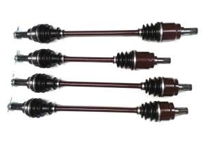 Precision Full CV Axle Set for Honda Pioneer 700 & Pioneer 700-4 2014, Set of 4, Front & Rear, Quality Tested, Heat-Treated, 4140 Chromoly Steel, Exact Fit, ATVPC