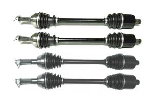 Precision Full CV Axle Set for Polaris 1333238 1333069, Front & Rear, Quality Tested, Heat-Treated, 4140 Chromoly Steel, Exact Fit, ATVPC