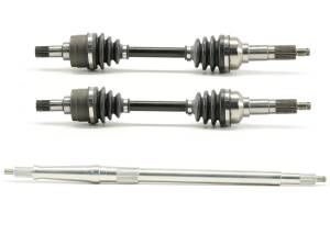 Precision Full CV Axle Set for Yamaha Timberwolf 250 1994-1995 YBF250, Front & Rear, Quality Tested, Heat-Treated, 4140 Chromoly Steel, Exact Fit, ATVPC