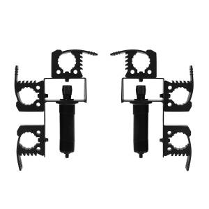 Aprove - Aprove Triple Tool Holders for Polaris Ranger & General 2016-2023, Black, Secure Grip, Quick Retrieval, Weather Resistant, Corrosion Proof, Wear Proof, Long-Life Durability - Image 2