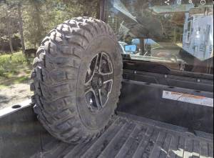 Aprove - Aprove Spare Tire Carrier for Polaris Ranger 1000 XP 900 & XP 1000 FS 570, Heavy Duty Steel, Precision Engineered, Weather Resistant, Black Powder Coat, Secure Mounting, Corrosion Proof - Image 5