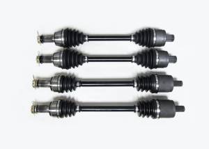 Precision Full CV Axle Set for Polaris 1332873 1332642, Front & Rear, Quality Tested, Heat-Treated, 4140 Chromoly Steel, Exact Fit, ATVPC