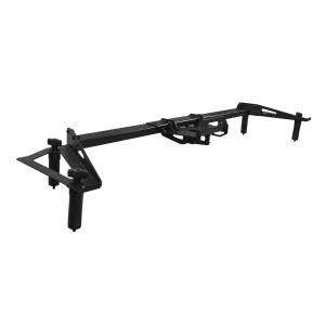 Aprove Bed Winch Mount for Polaris Ranger 1000, XP 900, XP 1000, Heavy Duty Steel, Precision Engineered, Weather Resistant, Corrosion Proof, Black Powder Coat, Long-Life Durability